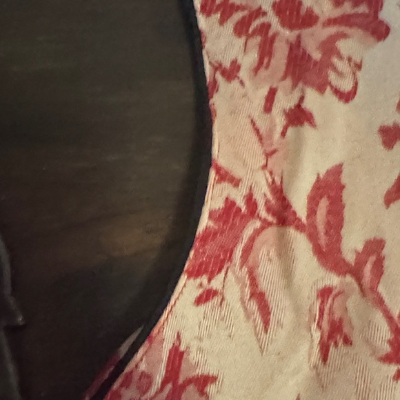 Vintage  Free People Floral Sleeveless Dress - Red and Cream M one of a kind - Picture 8 of 8